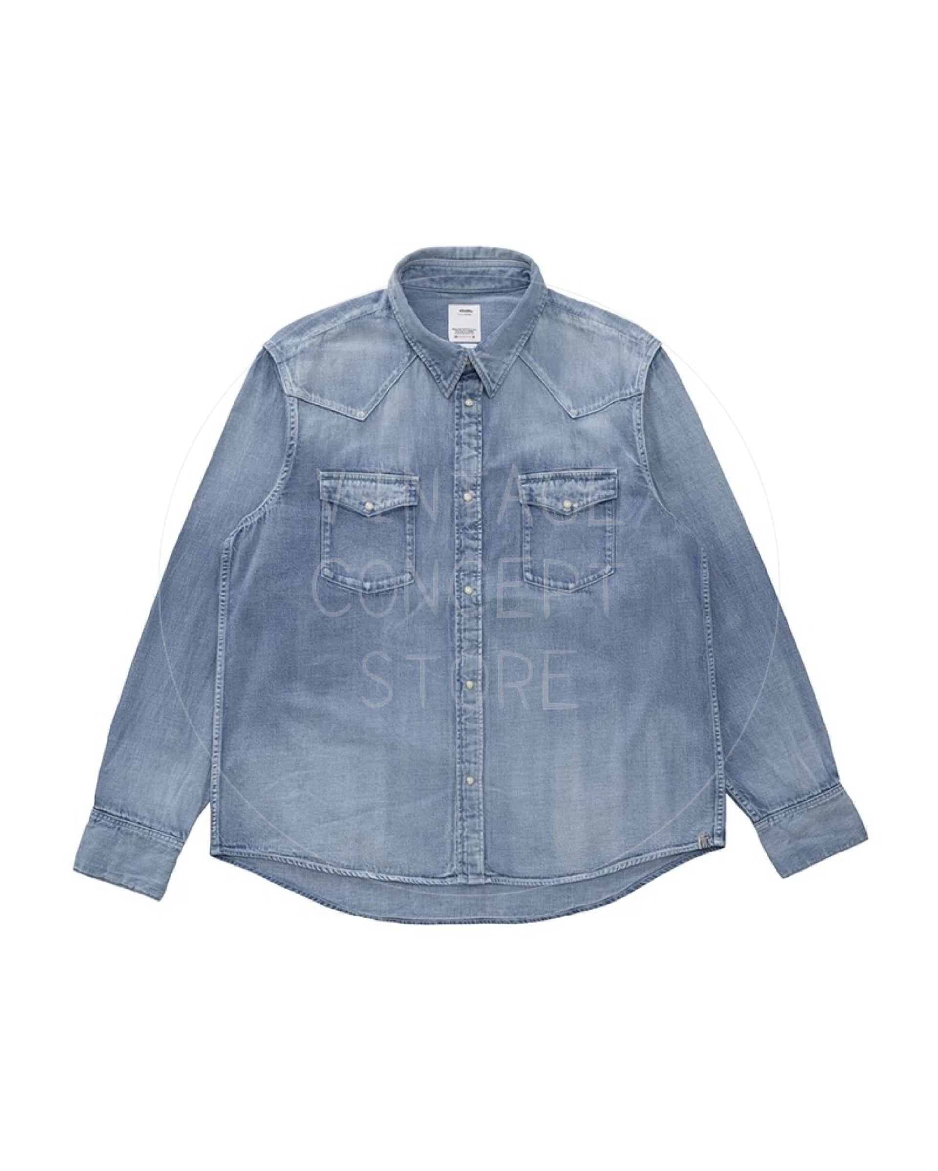 visvim 25SS SOCIAL SCULPTURE SHIRT DMGD
